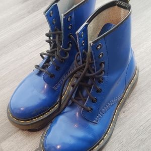 Blue Dr. Martens